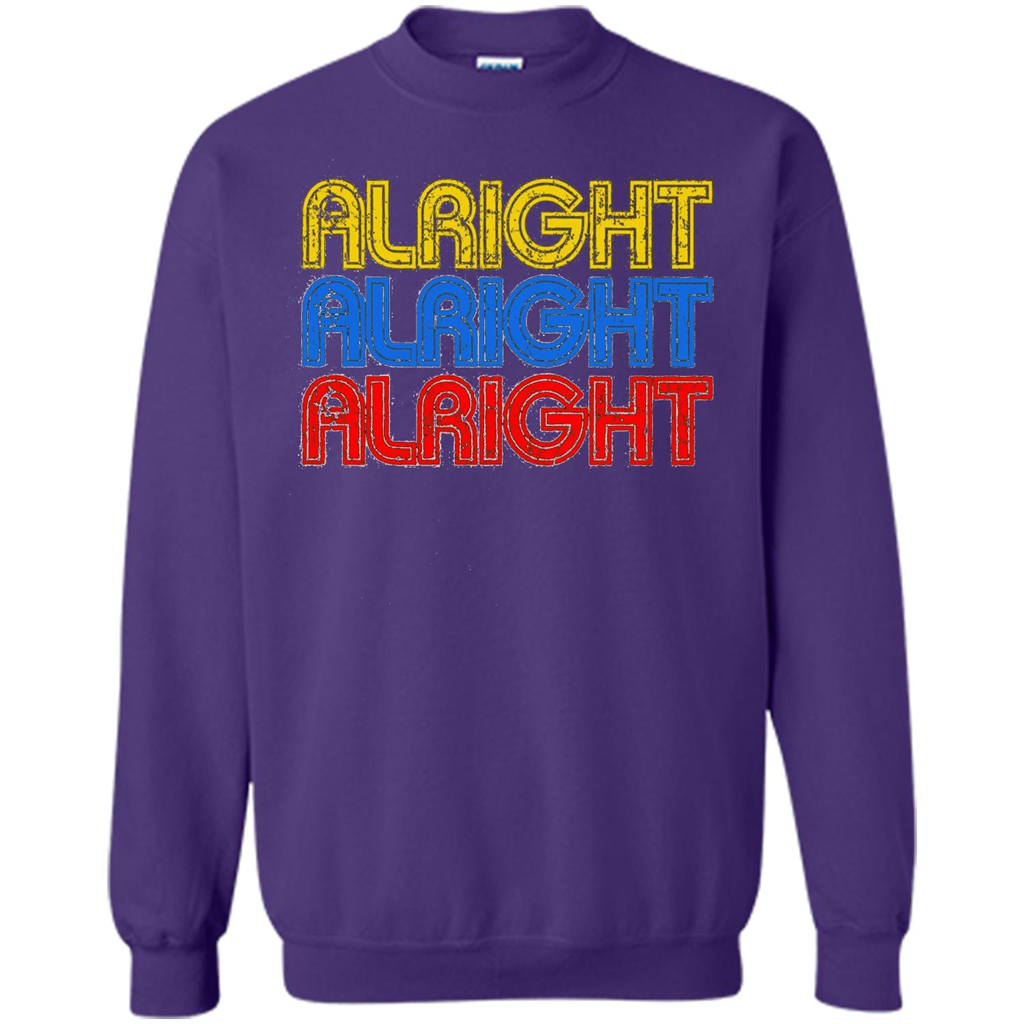 Alright Alright Alright T-shirt Orange