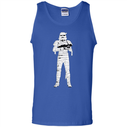 Stormtrooper Mummy Wraps Halloween T-Shirt Royal