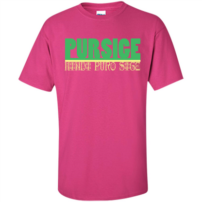 Pursige T-shirt Heliconia