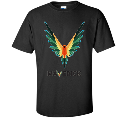 Vibrant T-Shirt Be A Maverick T-shirt Black