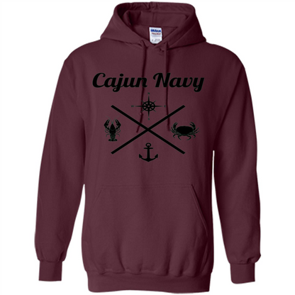 Cajun Navy T-shirt Maroon