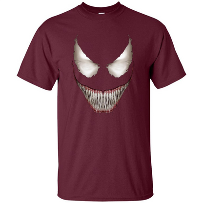 Venom Smile T-shirt Maroon