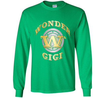 Wonder Gigi T Shirt Gift For Super Grandma On Special Day t-shirt Irish Green
