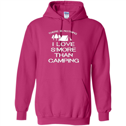 There is Nothing I Love S'more Than Camping T-shirt Heliconia