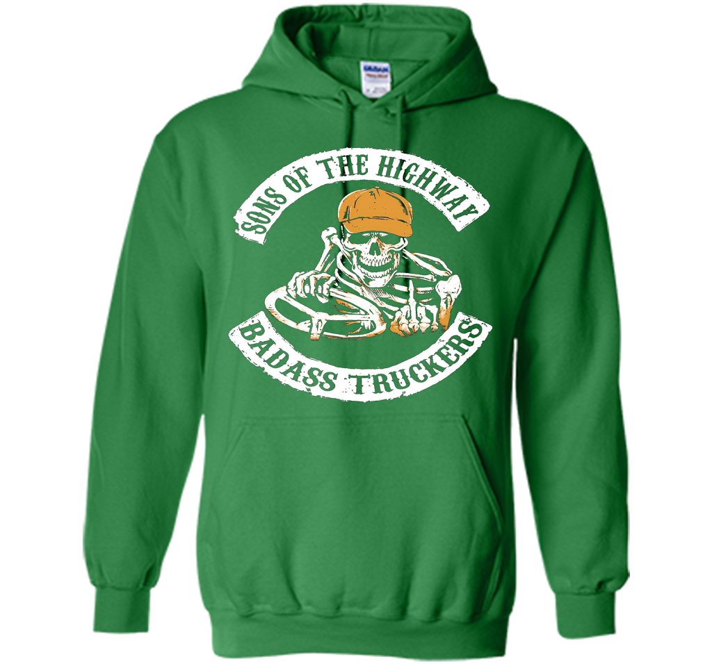 Truck Driver T-shirt Sons Of The Highway T-shirt Irish Green