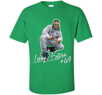 Larry Enticer T-shirt Just Gonna Send It T-shirt Irish Green