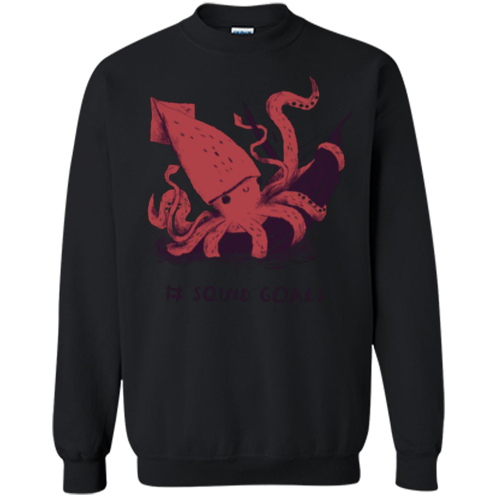 Squid Goals T-shirt Squad Goals T-shirt Black