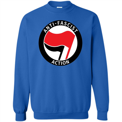 Anti - Fascist Action T-shirt Royal