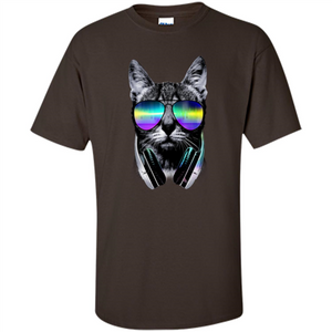 Music Lover Cat T-shirt