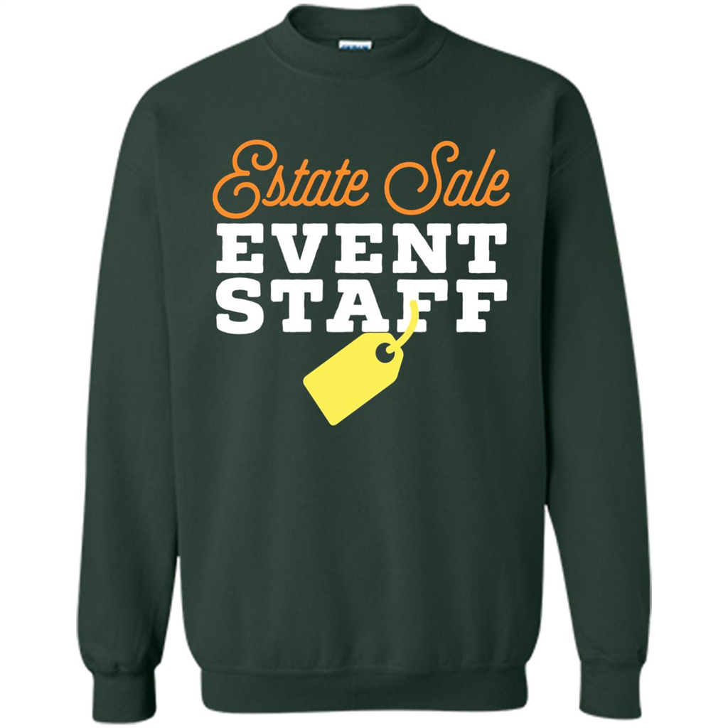 Estate Sale Event Staff T-shirt Forest Green