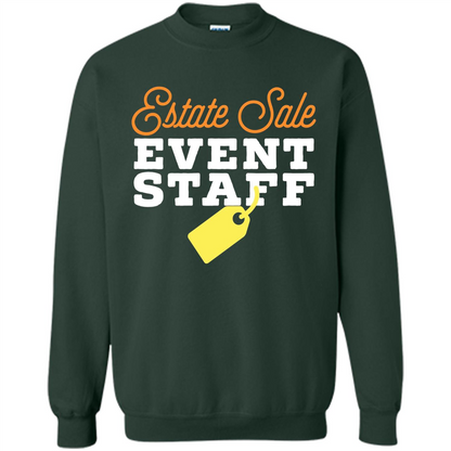 Estate Sale Event Staff T-shirt Forest Green
