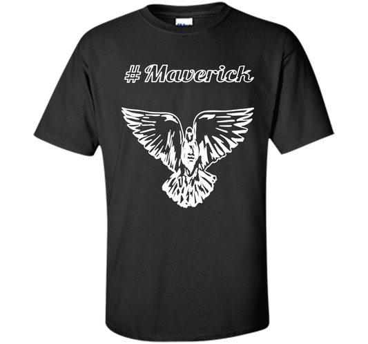 Vibrant T-Shirt Be A Maverick T-shirt Black