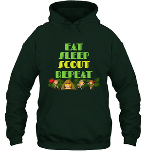 Eat Sleep Scout Repeat Shirt Hoodie