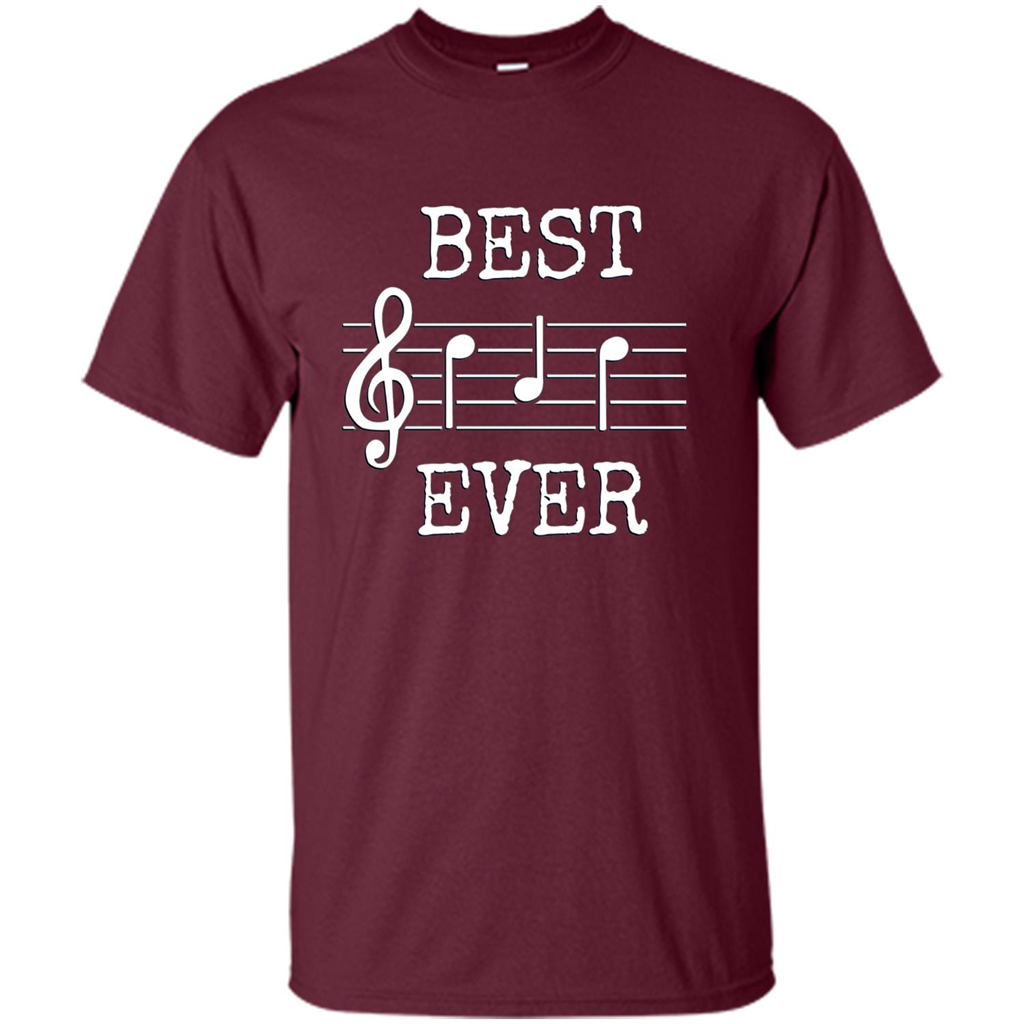 Fathers Day T-shirt Best Dad Ever Maroon