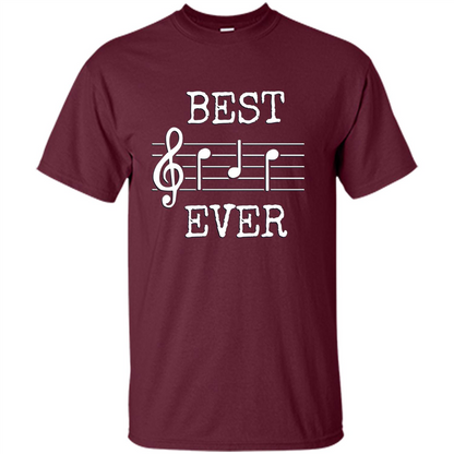 Fathers Day T-shirt Best Dad Ever Maroon