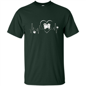 Pekehund T-shirt Pekehund Heart Beat T-shirt