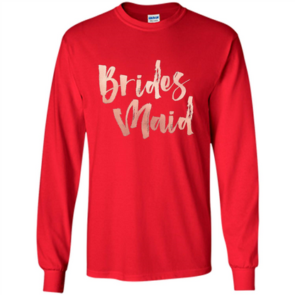 Bridesmaid T-shirt Red