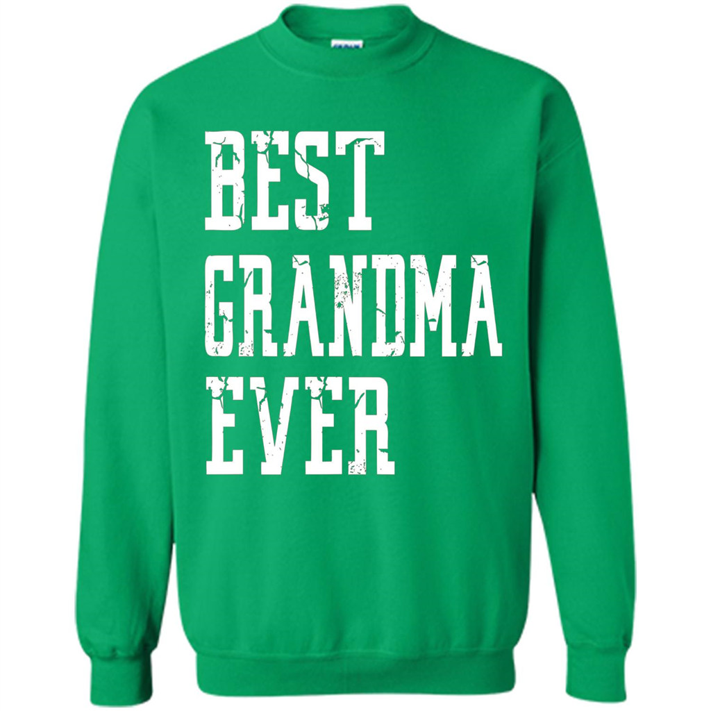 Best Grandma Ever T-Shirt - Grandparents Day T-shirt Irish Green