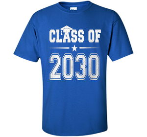 Kindergarten T-shirt Class Of 2030 Kindergarten Style T-shirt