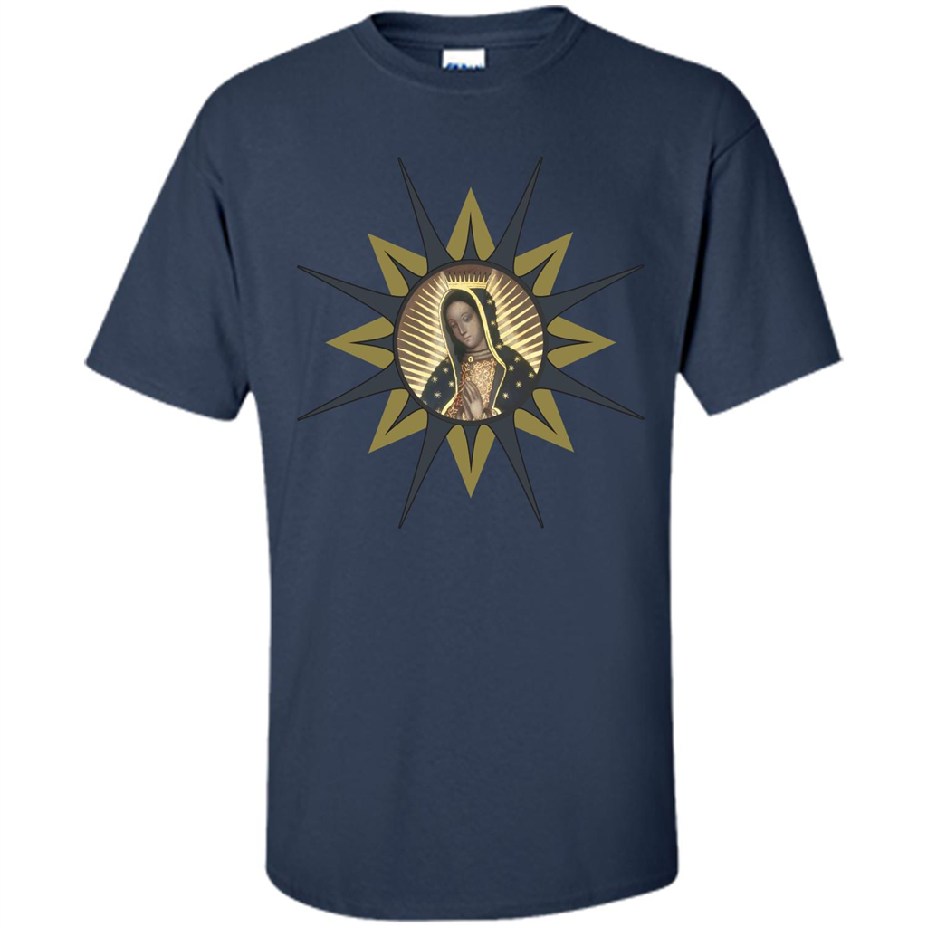Virgen de Guadalupe T-shirt Navy