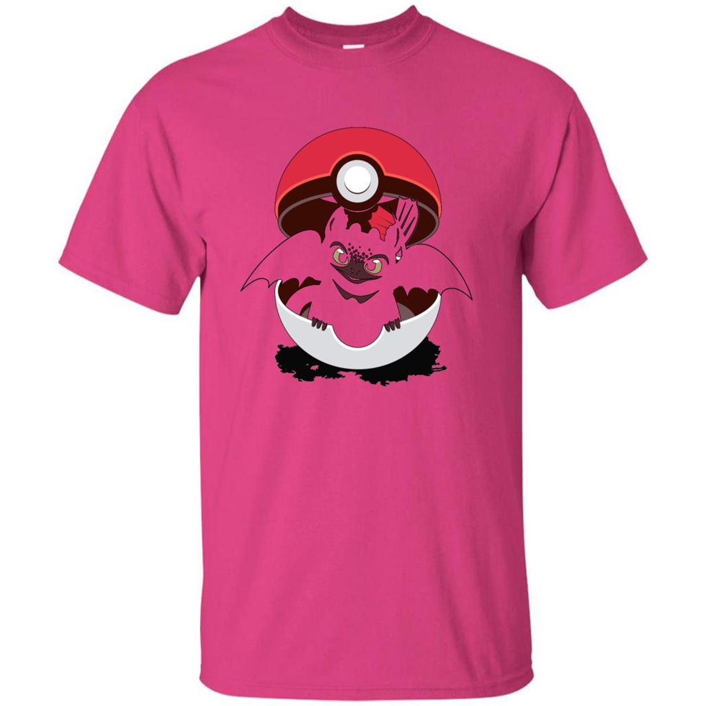 Cartoon T-shirt How To Catch Your Dragon Heliconia