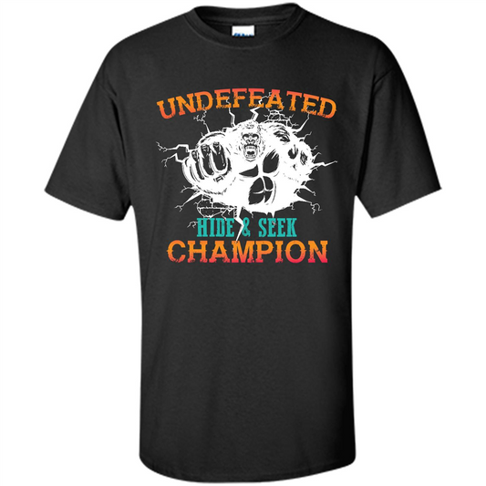 Undefeated Hide and Seek Champion T-shirt Black