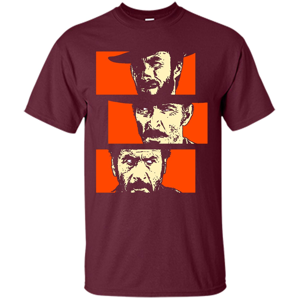 Blondie. Angel Eyes. Tuco T-Shirt Maroon