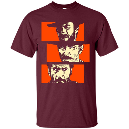 Blondie. Angel Eyes. Tuco T-Shirt Maroon