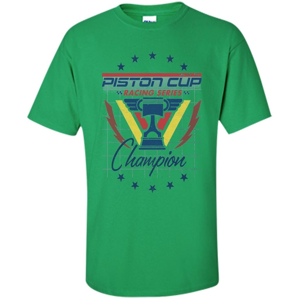 Love Car T-Shirt Piston Cup Racing Series Champion Irish Green