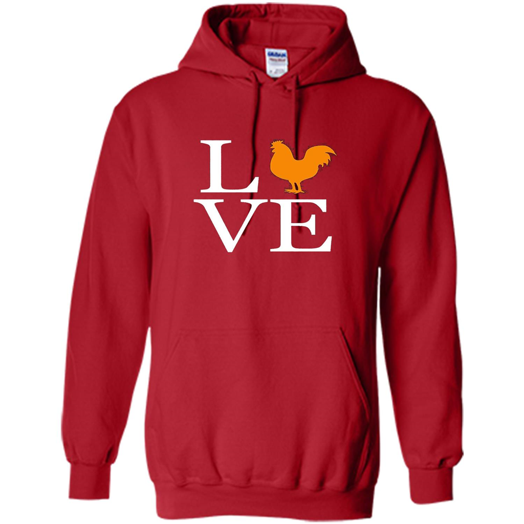 Love ChickenT-Shirt Red