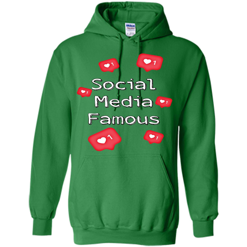 Social Media Famous T-shirt Irish Green