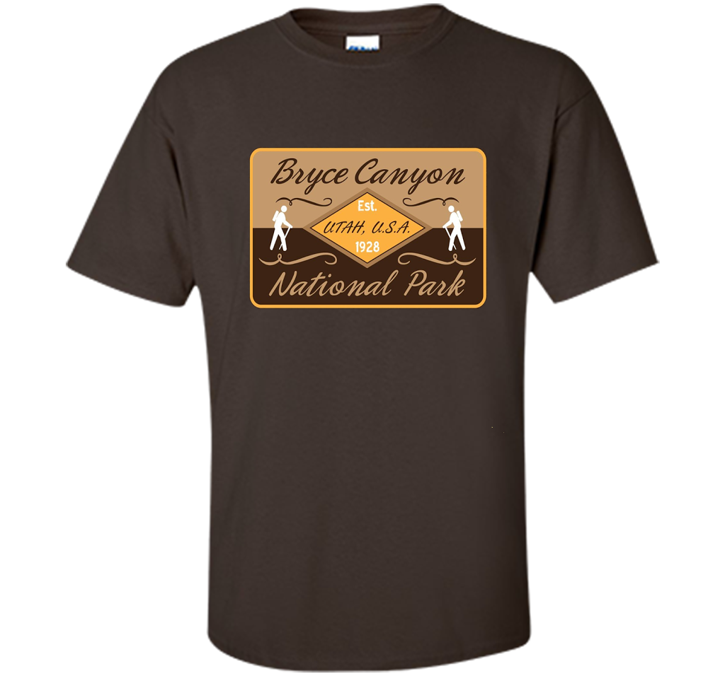 Whereables: Bryce Canyon T-Shirt t-shirt Dark Chocolate