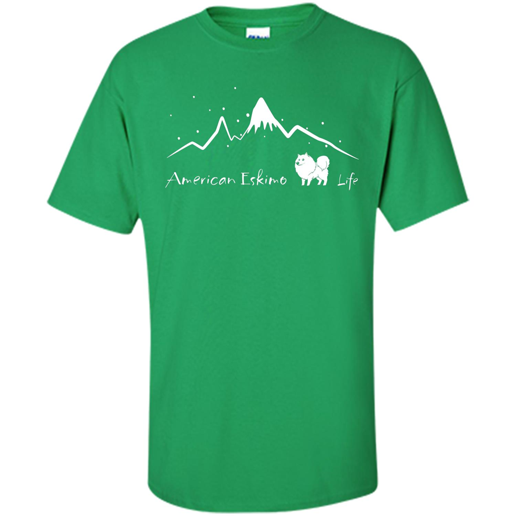 Chu chu dog T-Shirt American Eskimo Life Irish Green