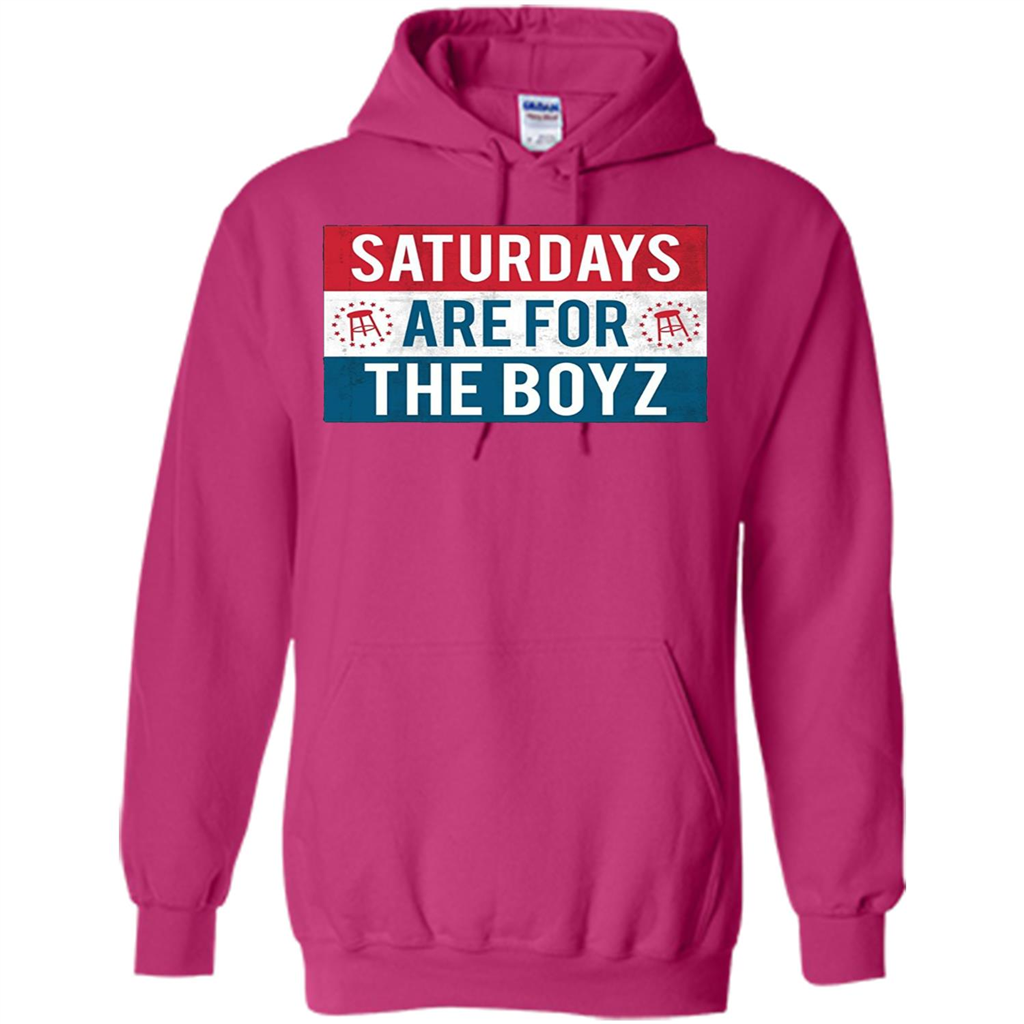 Saturdays Are For The Boyz T-shirt Heliconia