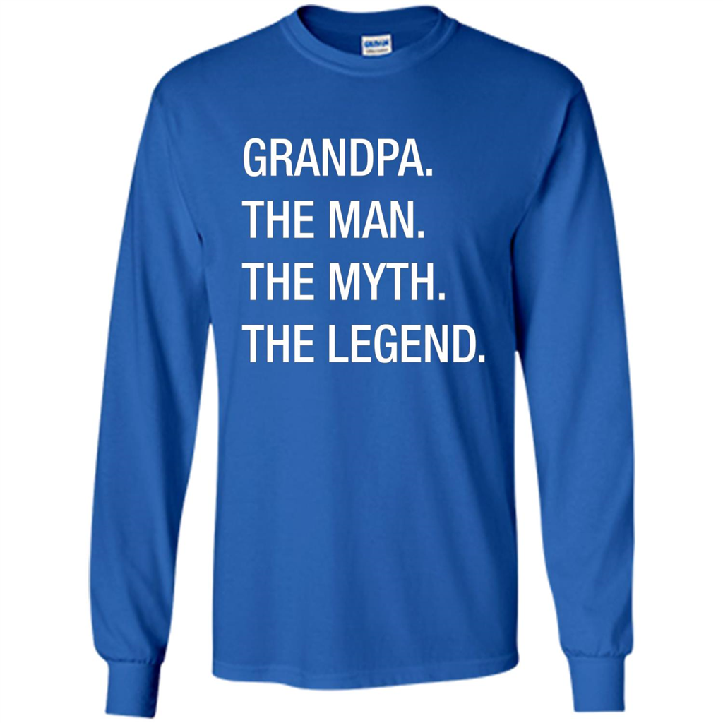 Grandpa The Man The Myth The Legend T-shirt Royal