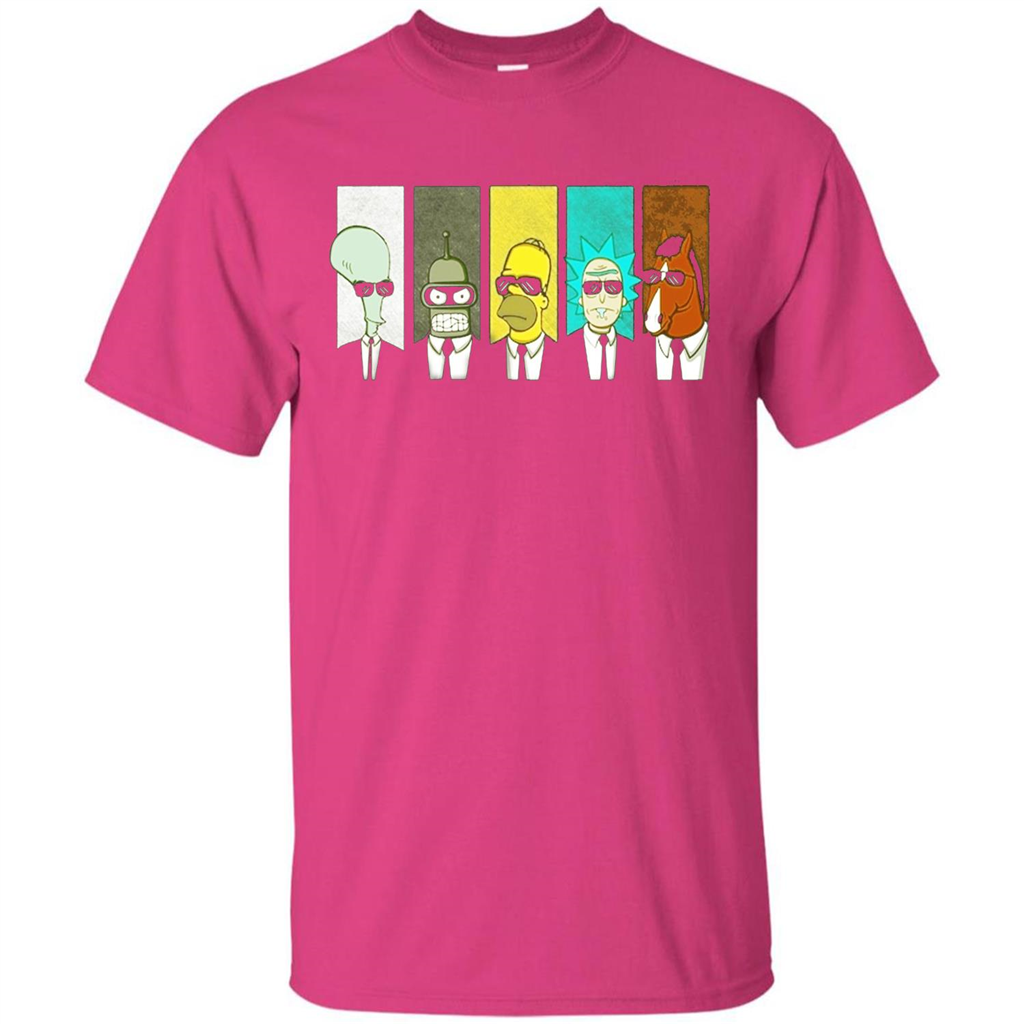 Form Into Rick And Go To The Morty T-shirt Heliconia