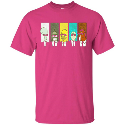 Form Into Rick And Go To The Morty T-shirt Heliconia