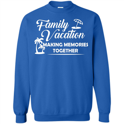 Family Vacation Making Memories Together T-shirt Royal
