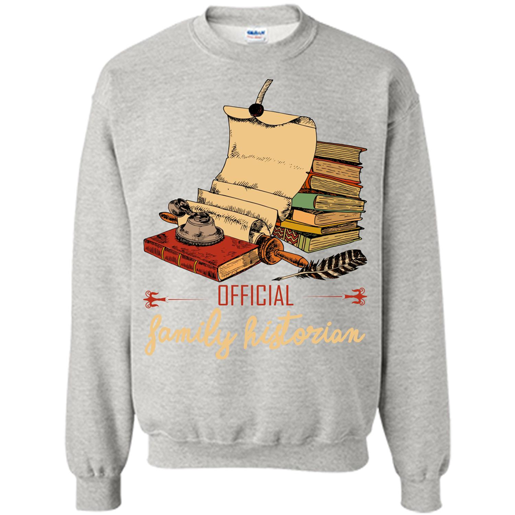 Family T-shirt Official Family Historian Ash