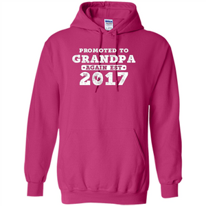 Men's Promoted to Grandpa Again Est. 2017 T-shirt