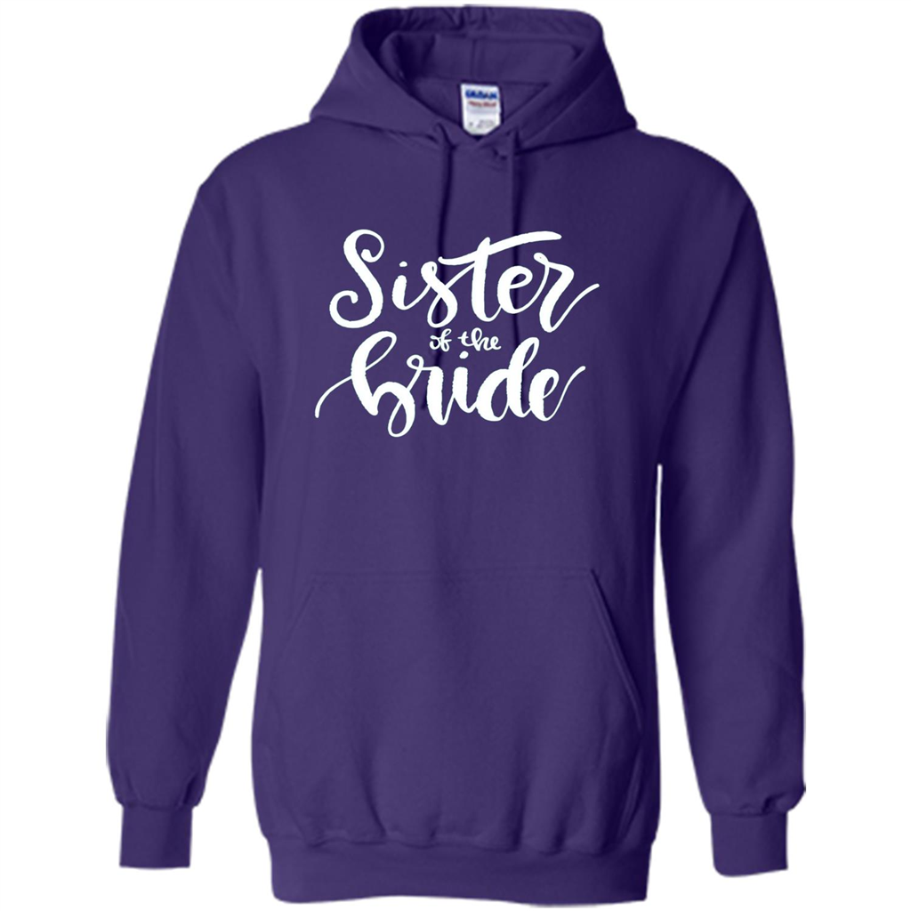 Sister Of The Bride T-shirt Purple