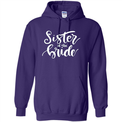 Sister Of The Bride T-shirt Purple