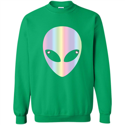 Alien Head T-shirt Irish Green