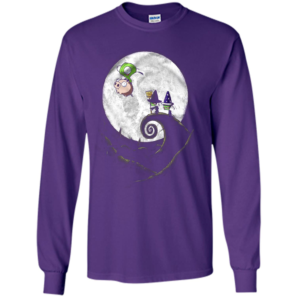 Invader Zim T-shirt Purple