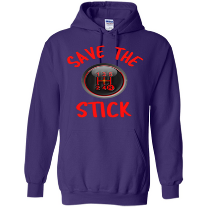 Car Racing T-Shirt Save The Stick Purple