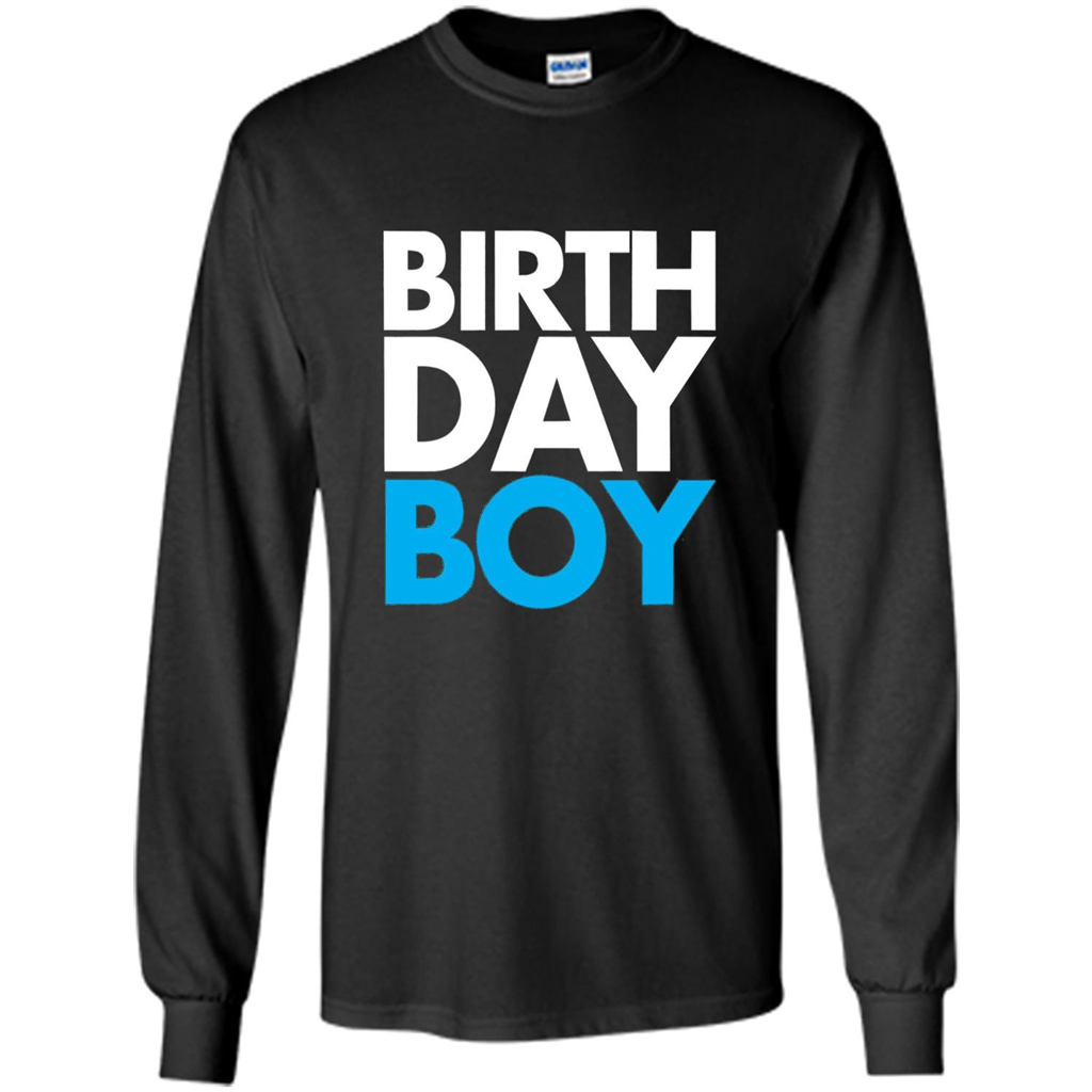 Birth Day Boy T-shirt Black