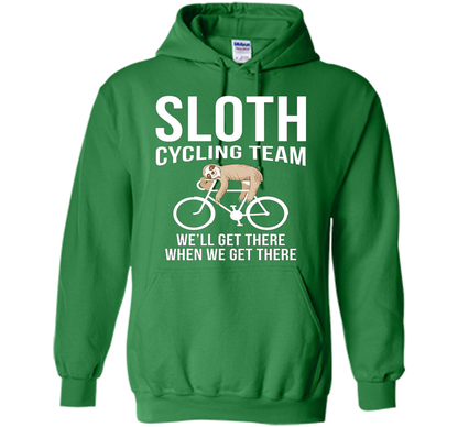 Sloth Cycling Team T-shirt Irish Green