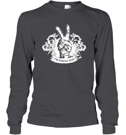 I'm Gonna Win Best Quote Shirt Long Sleeve T-Shirt Long Sleeve T-Shirt Dark Heather