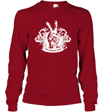 I'm Gonna Win Best Quote Shirt Long Sleeve T-Shirt Long Sleeve T-Shirt Cardinal Red