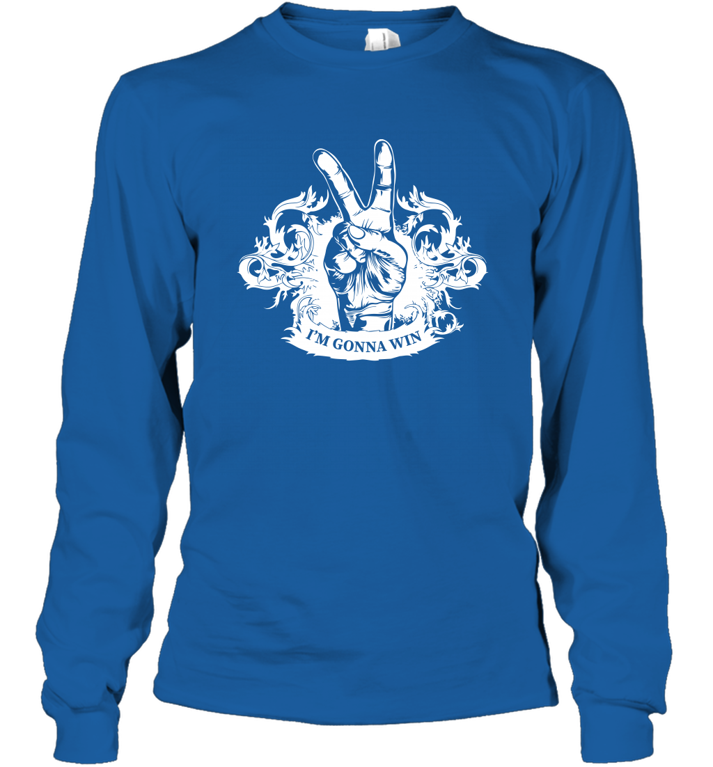 I'm Gonna Win Best Quote Shirt Long Sleeve T-Shirt Long Sleeve T-Shirt Royal